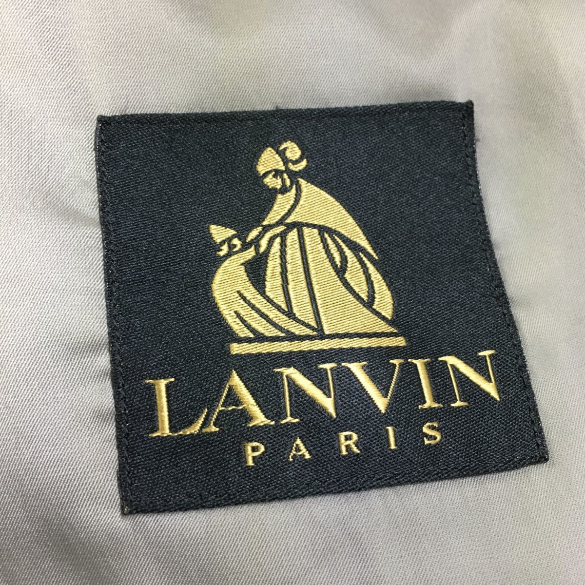 H908-T-N◇LANVIN ランバン スーツ セットアップ ダブル