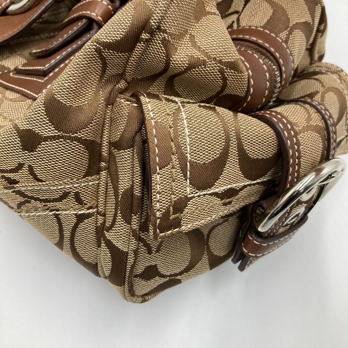 COACH ハンドバッグ ショルダー ソーホー サッチェル ミニボストン