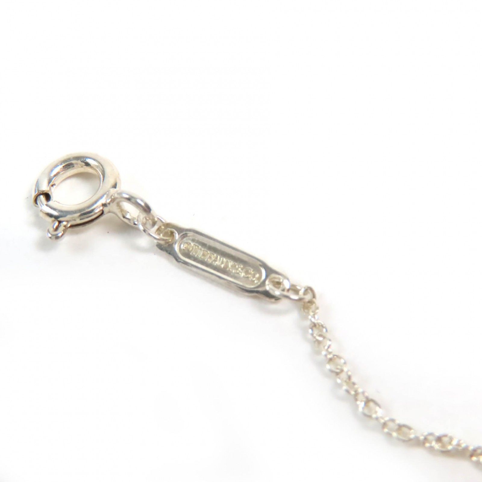 美品△TIFFANY&Co. ティファニー Tスマイル ペンダント スモール  