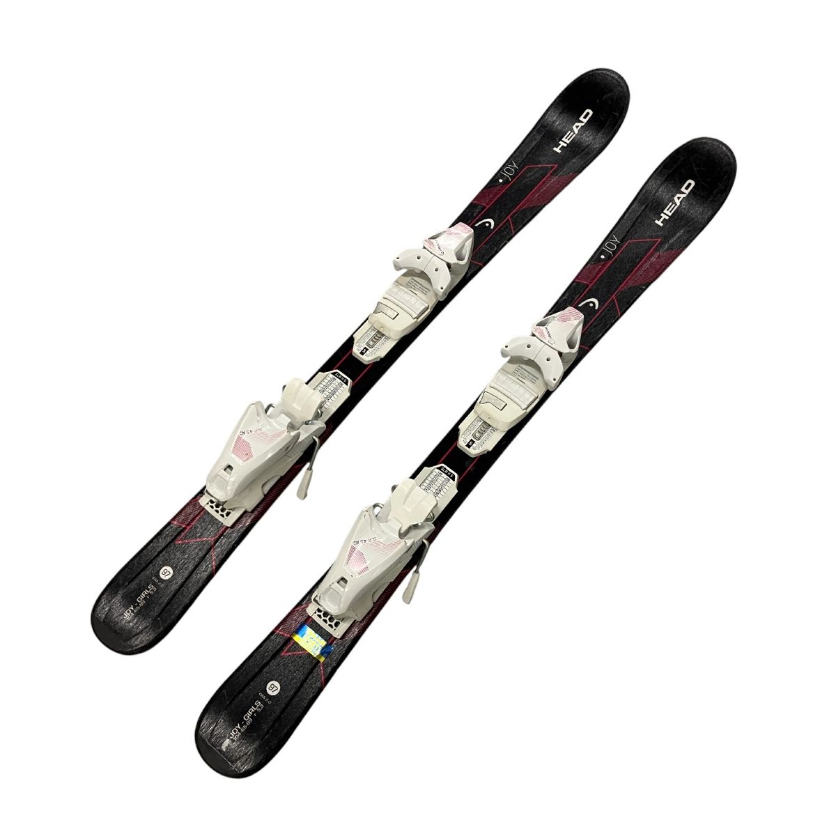 HEAD JOY GIRLS 97cm R5.3 ビンディング ストック 付 ヘッド ジュニア スキー板 B10494567