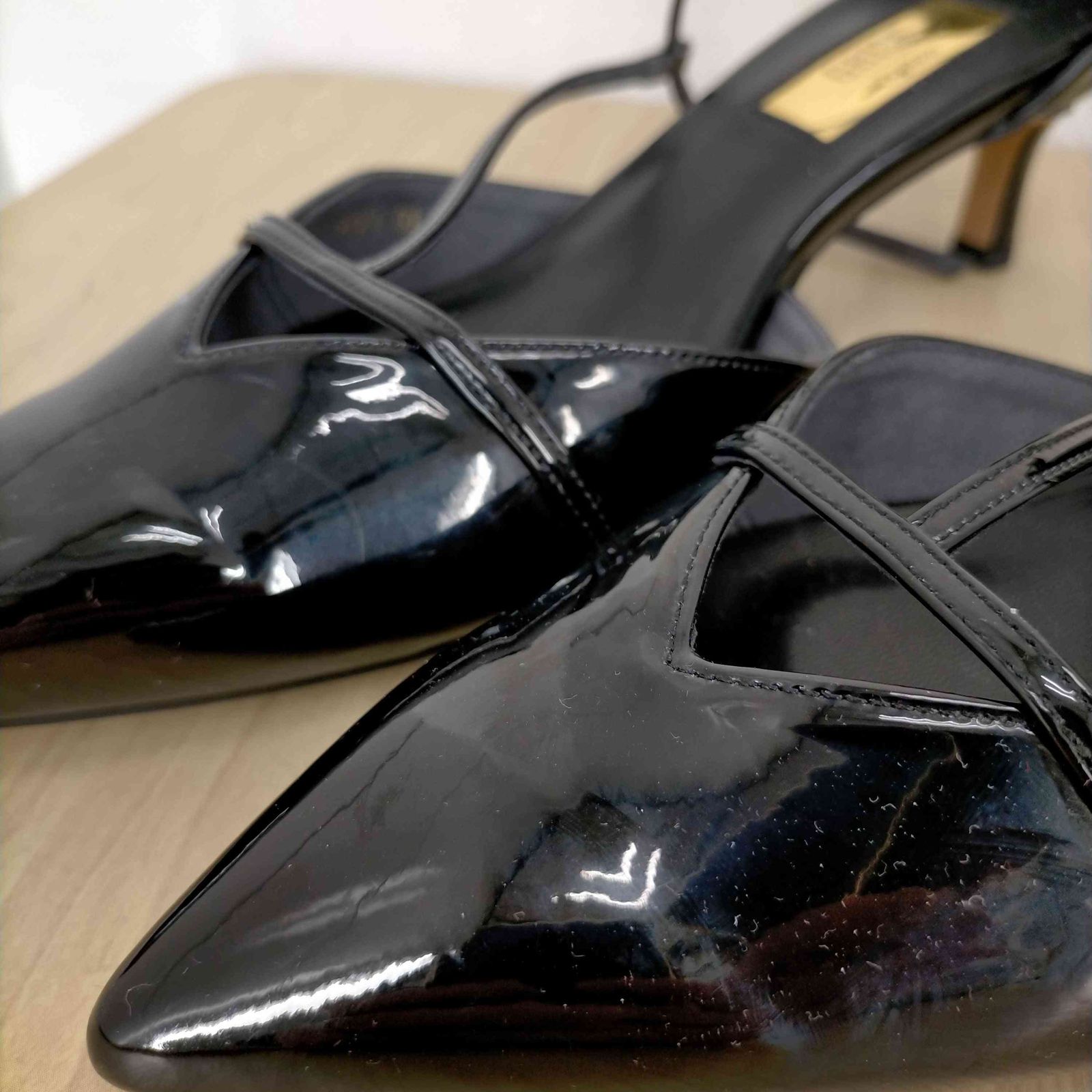 GRISE LE TALON 5cmポインテッドストラップセパレートパンプス セール】《追加》GRISE 5cmポインテッドストラップセパレート