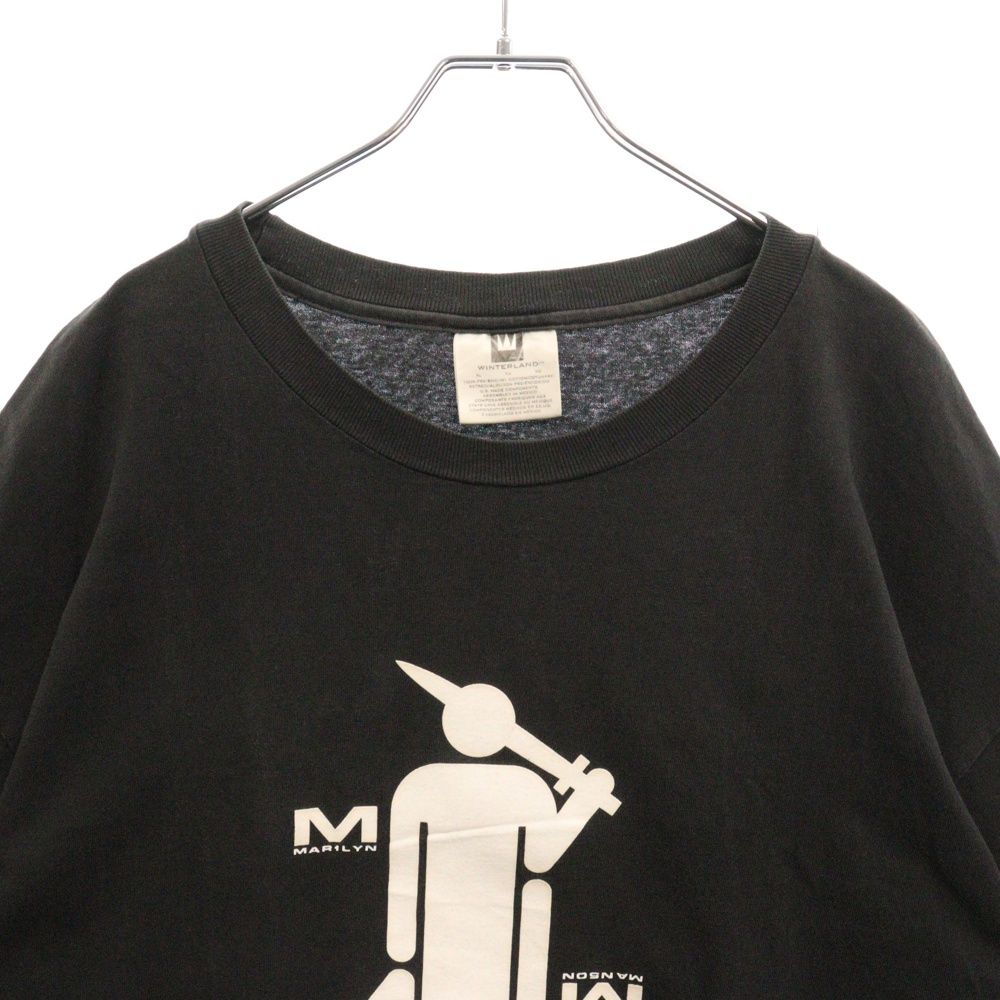 90s マリリン マンソン ビンテージTシャツ　\"sucide king\" 90s マリリン マンソン ビンテージTシャツ