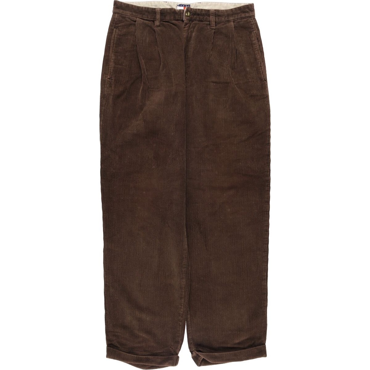 古着 00年代 トミーヒルフィガー TOMMY HILFIGER ツータック コーデュロイパンツ メンズw34相当 eaa587411