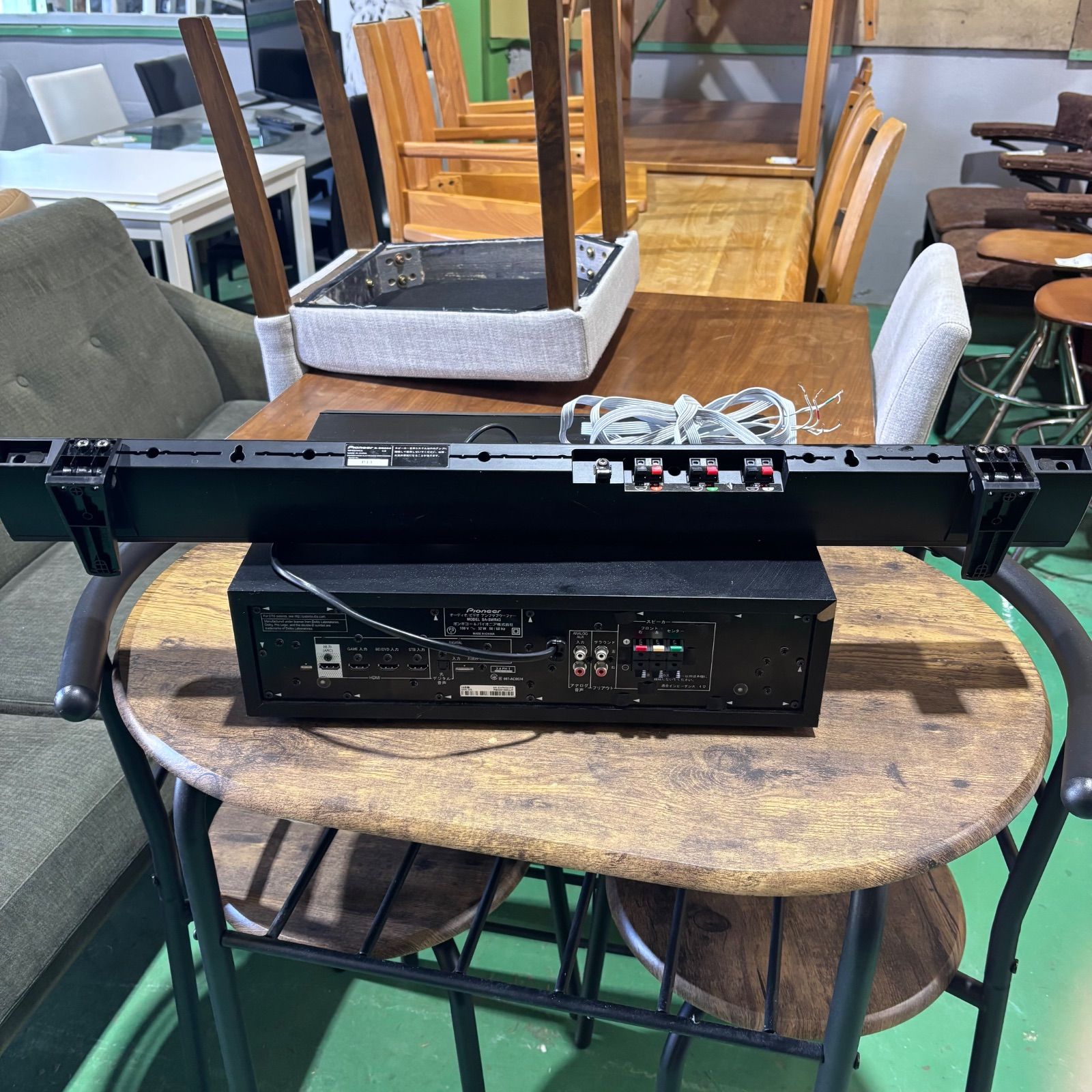 パイオニア　SA-SWR43アンプ　 スピーカー サブウーファー内臓 Pioneer パイオニア SA-SWR43 アンプ スピーカー サブウーファー