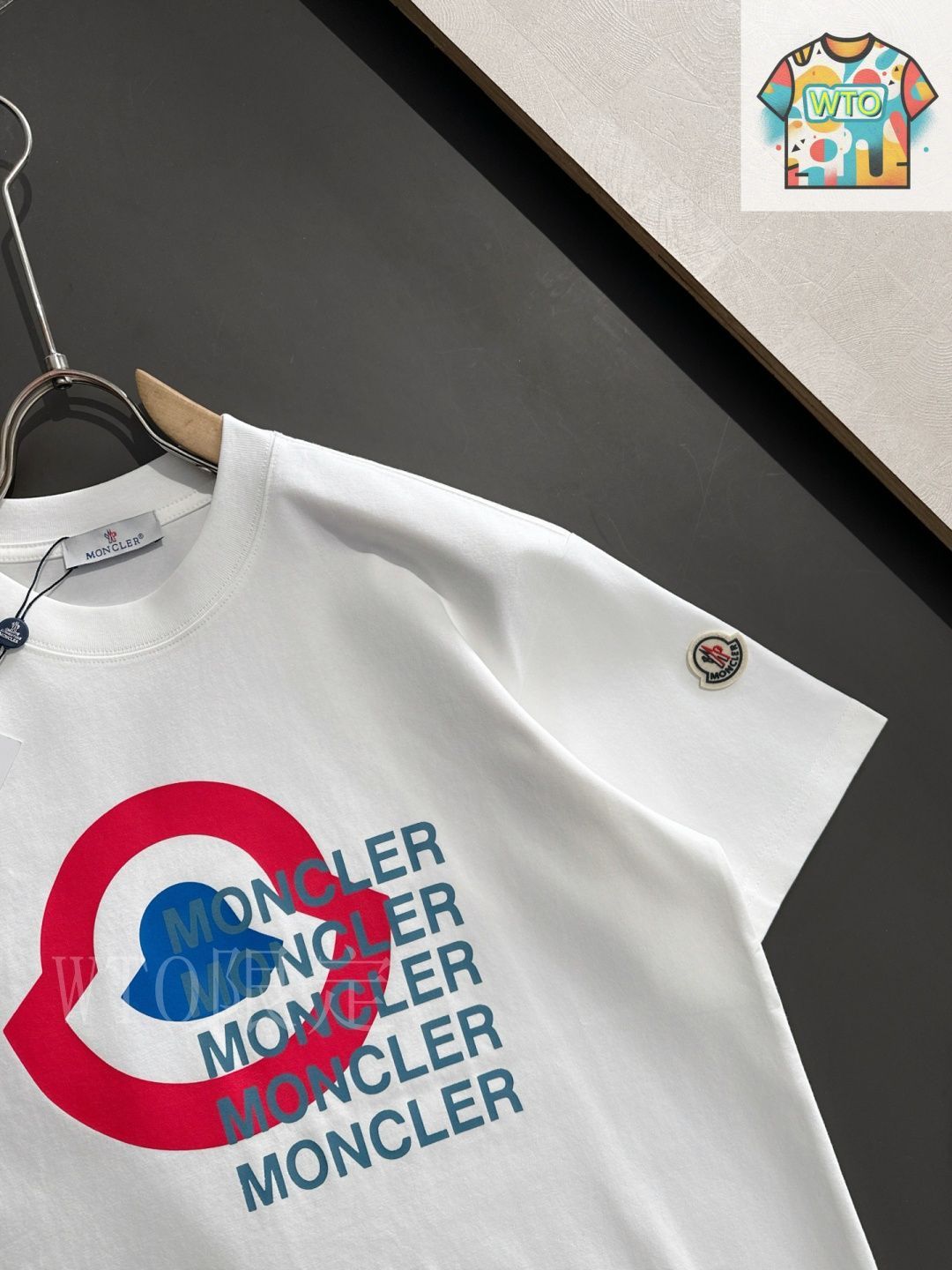 今日特価】Moncler 2025 SS Crew T-shirt モンクレール 2025 春