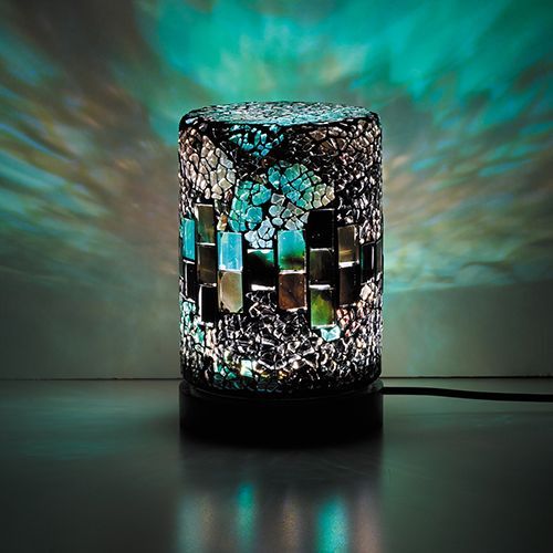 ミニモザイクLEDランプ クリムトグリーン（AC電源アダプター付）イシグロ/21347