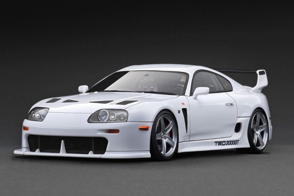 1 18 Toyota Supra A80 TRD 3000GT White