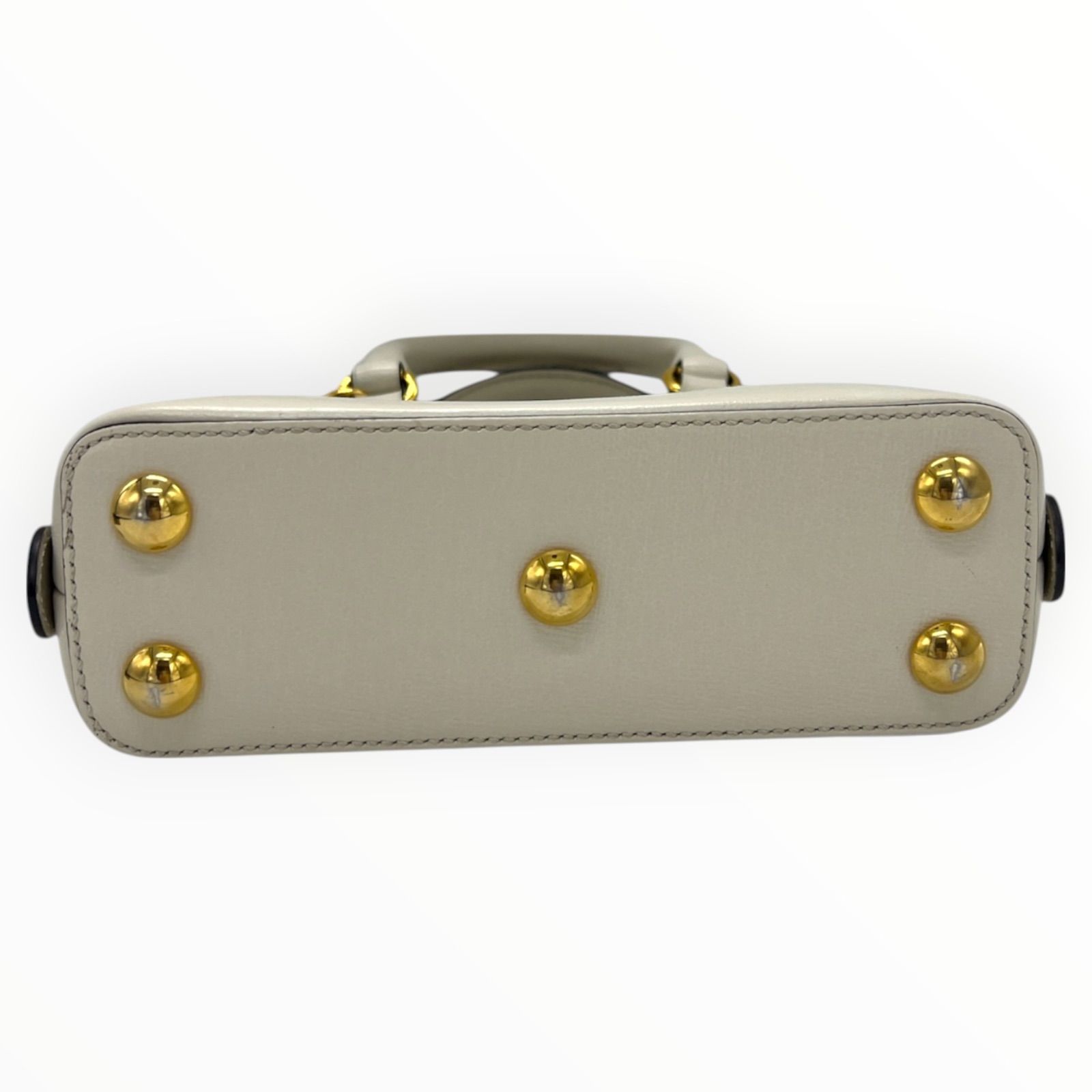極美品 GUCCI グッチ ホースビット 1955 ミニトップハンドル 2WAY 