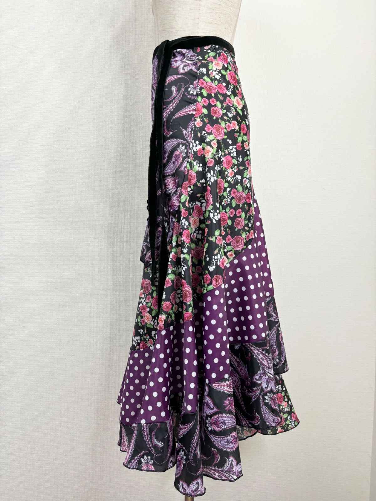 新品》フラメンコ 巻きスカート ファルダ 衣装 - メルカリ