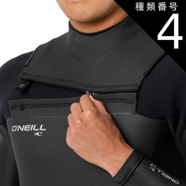 種類4：ブラック/ML 【O'NEILL/オニール】スーパーフリーク Z.E.N.メンズ セミドライスーツ WFW-106A3 5×3mm ウェットスーツ ウエットスーツ
