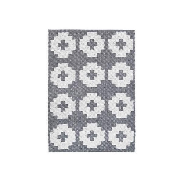 100×70cm プラスチックラグ Flower Stone Brita Sweden ブリタスウェーデン イン＆アウトドアラグ キッチンマット キッチンラグ フラワー ストーン