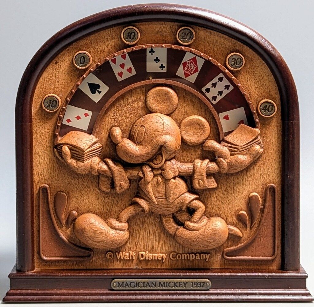 中古希少絶版日本ディズニーマジシャンミッキー温度計置物 温度計 マジシャンミッキー｜トレファクONLINE