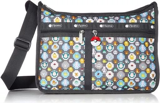 雑貨 ポケモンピクセルライト DELUXE EVERYDAY BAG ポケットモンスター×LeSportsac