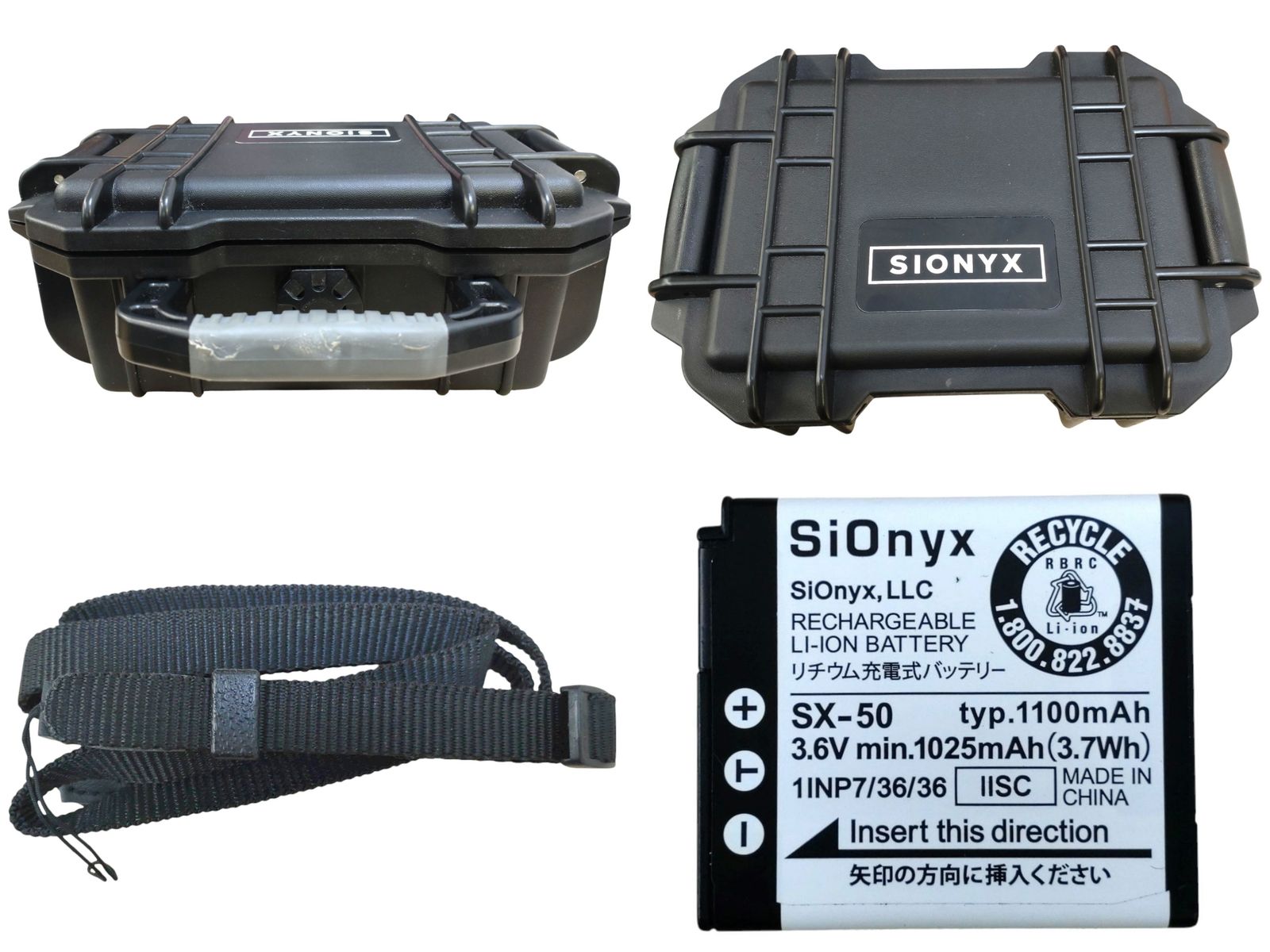 1円スタート SiOnyx AURORA NVG PRO デジタルナイトビジョン カメラ ケース バッテリー付 動作 一部済 業務用ビデオカメラ本体 ビデオカメラ