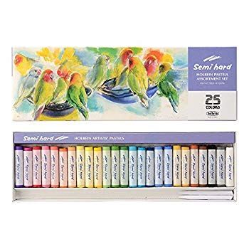 ホルベイン セミハードパステル 25色セット 310102 2mvetro