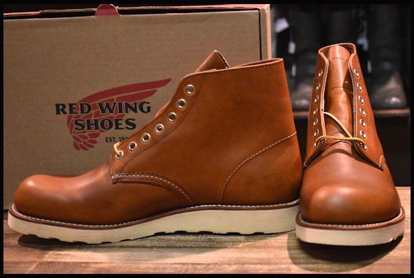 RED WING アイリッシュセッター RED WING レッドウィング 8132 ガラス レザー 羽根タグ ROUND