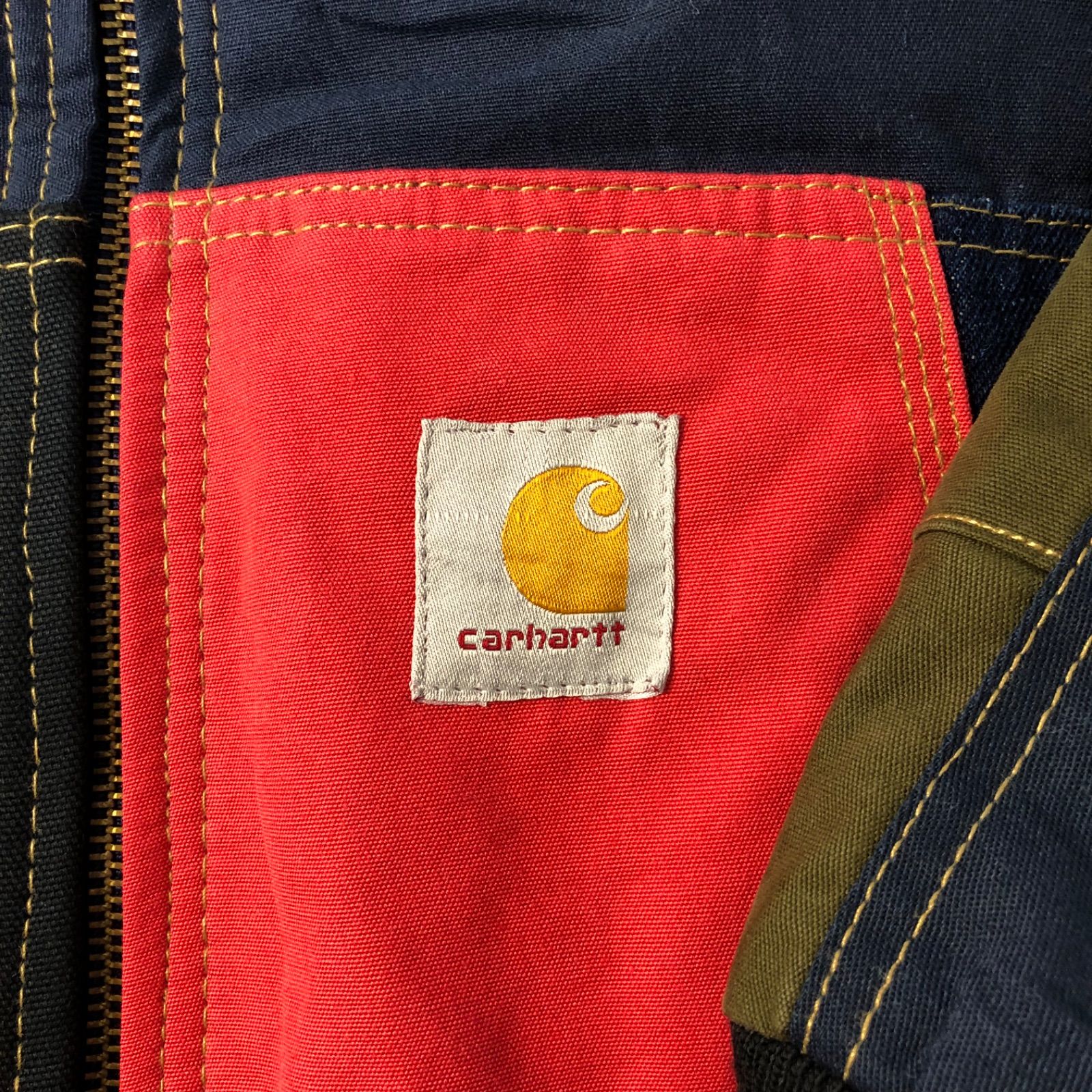Carhartt リメイク品 古着 ダックジャケット 26ab6a17481642e2edf6c50c5cfb32