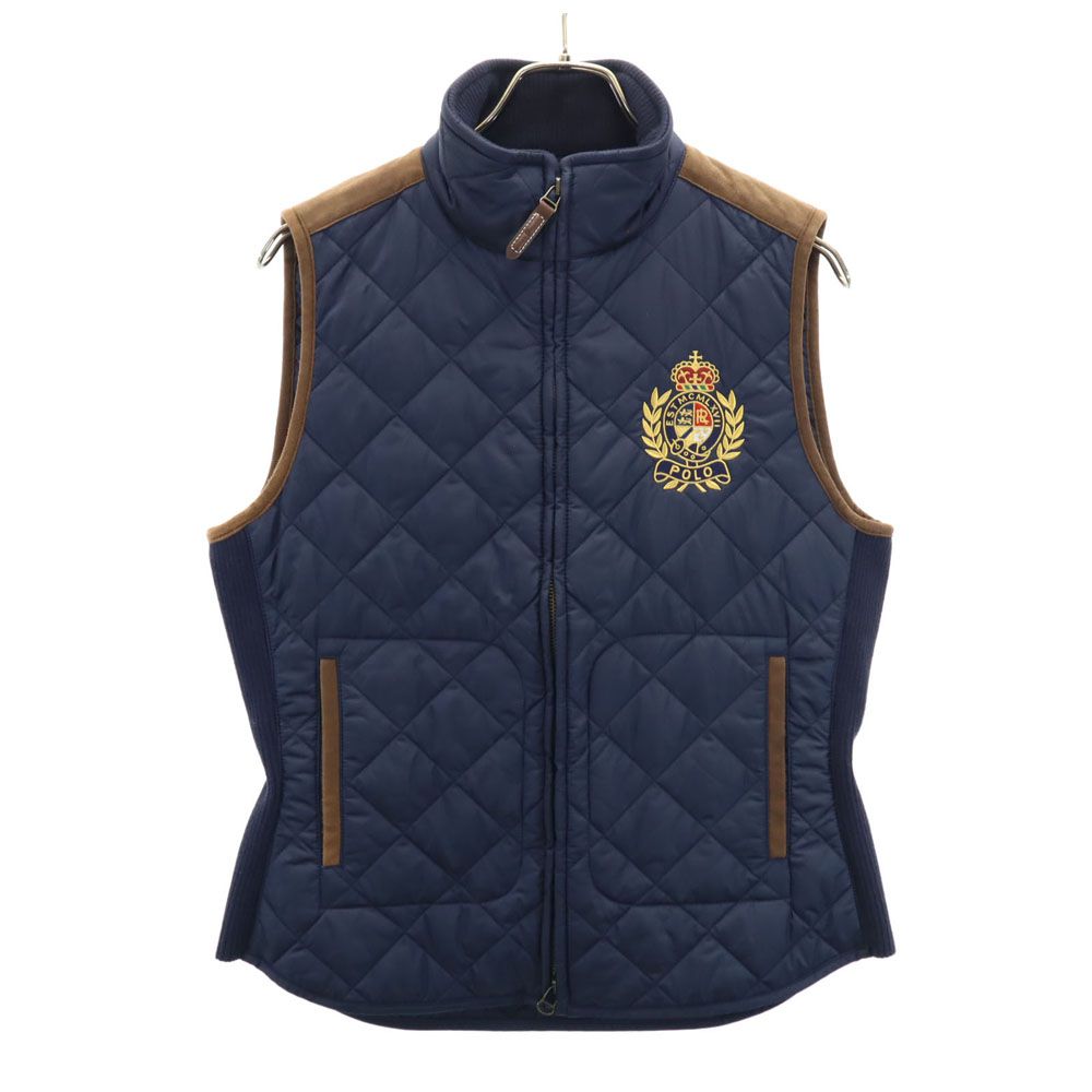 ポロラルフローレン キルティング ベスト M ネイビー系 POLO