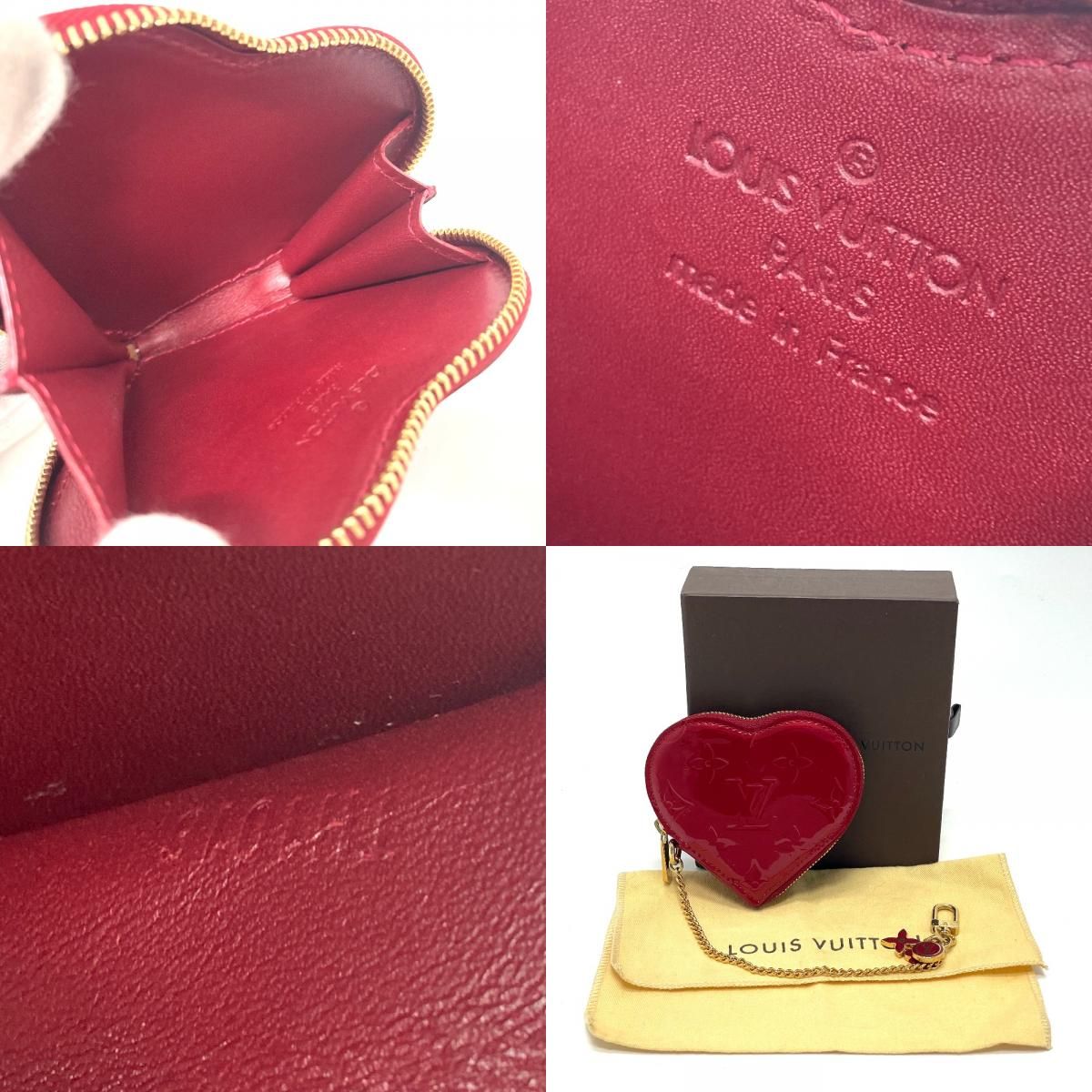 ルイヴィトン モノグラムヴェルニ ポルトモネクール 小銭入れ