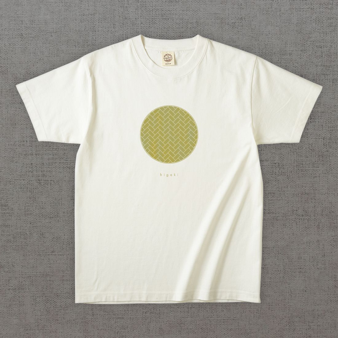和柄Tシャツ　檜垣 -彩・円-