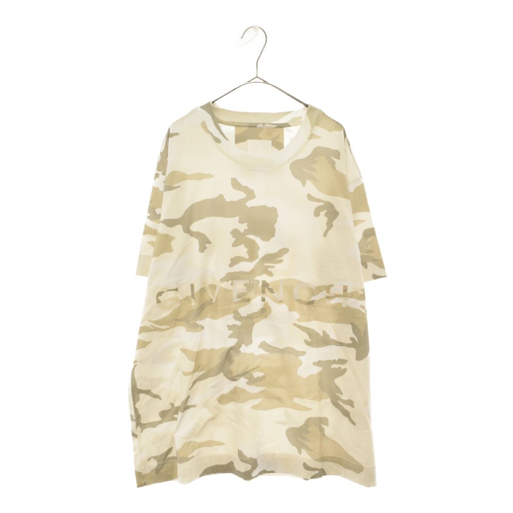 GIVENCHY (ジバンシィ) 22AW 4G CAMO T-shirtロゴプリント 迷彩