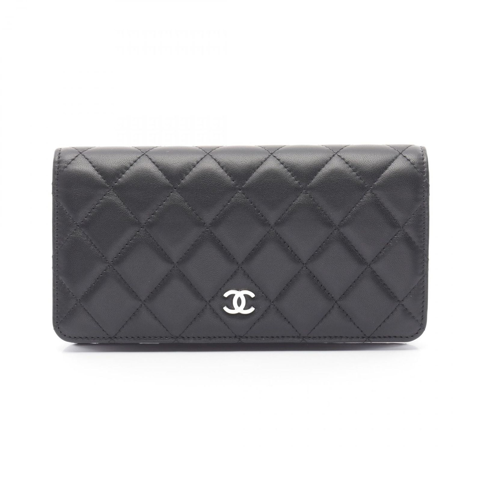 CHANEL シャネル マトラッセ 二つ折り長財布