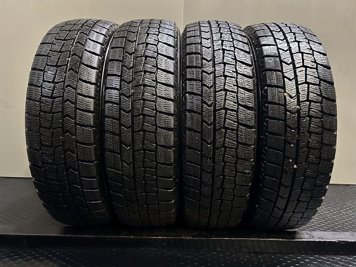 DUNLOP WINTER MAXX WM02 165 65R14 14インチ スタッドレス 4本 21～23年製 バリ溝 タンク トール パッソ ルーミー デリカD 2等 KTH398