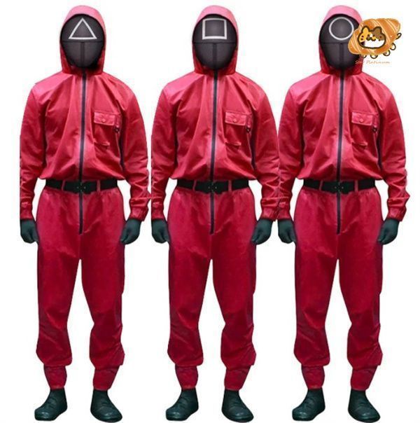 イカゲームコスプレ上下セット（新品）Squid Game ファッションファッション - イカゲームコスプレ上下セット