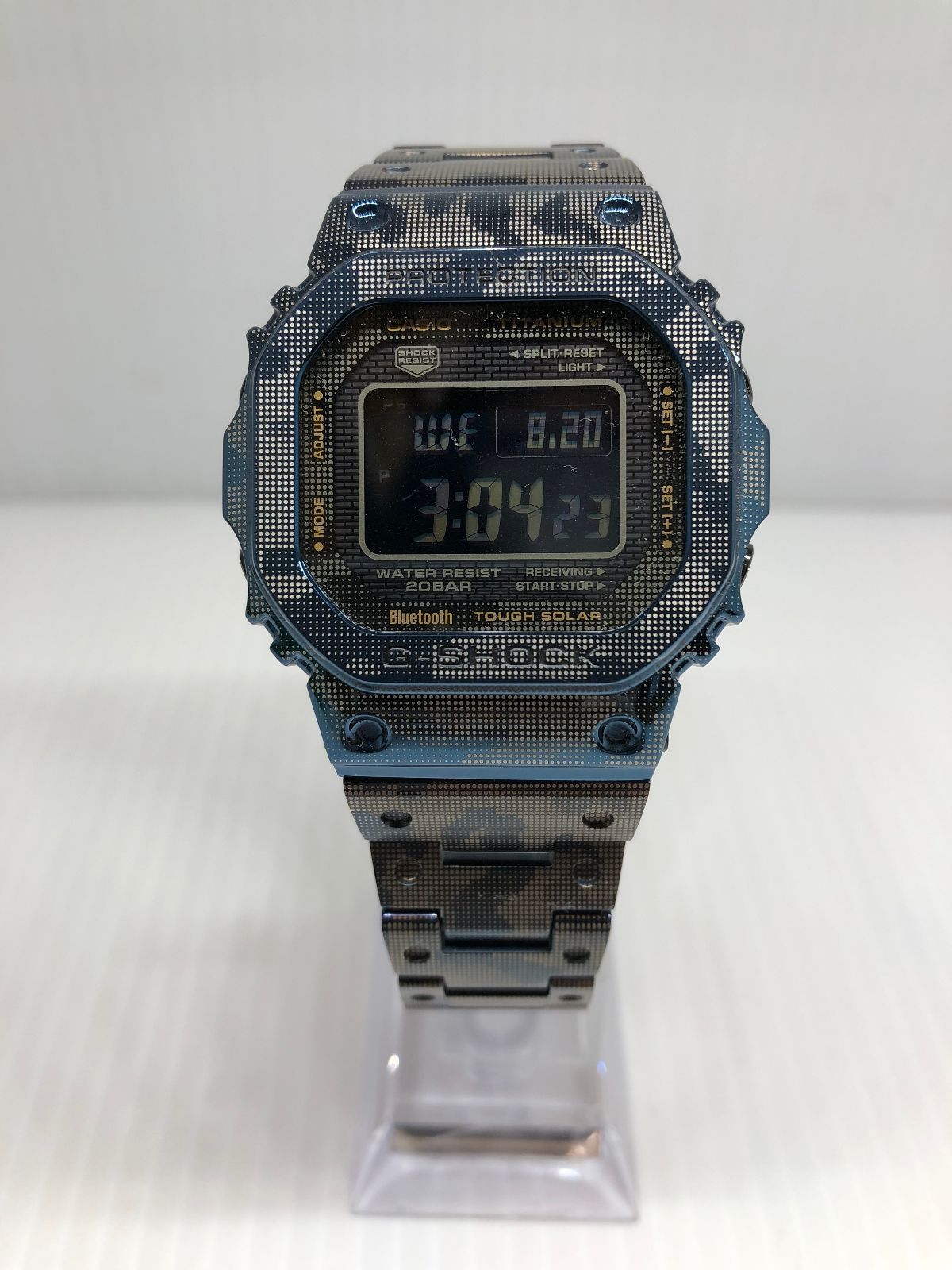 G-SHOCK GMW-B5000TCF-2JR フルメタル カモフラージュ gショック 青迷彩 