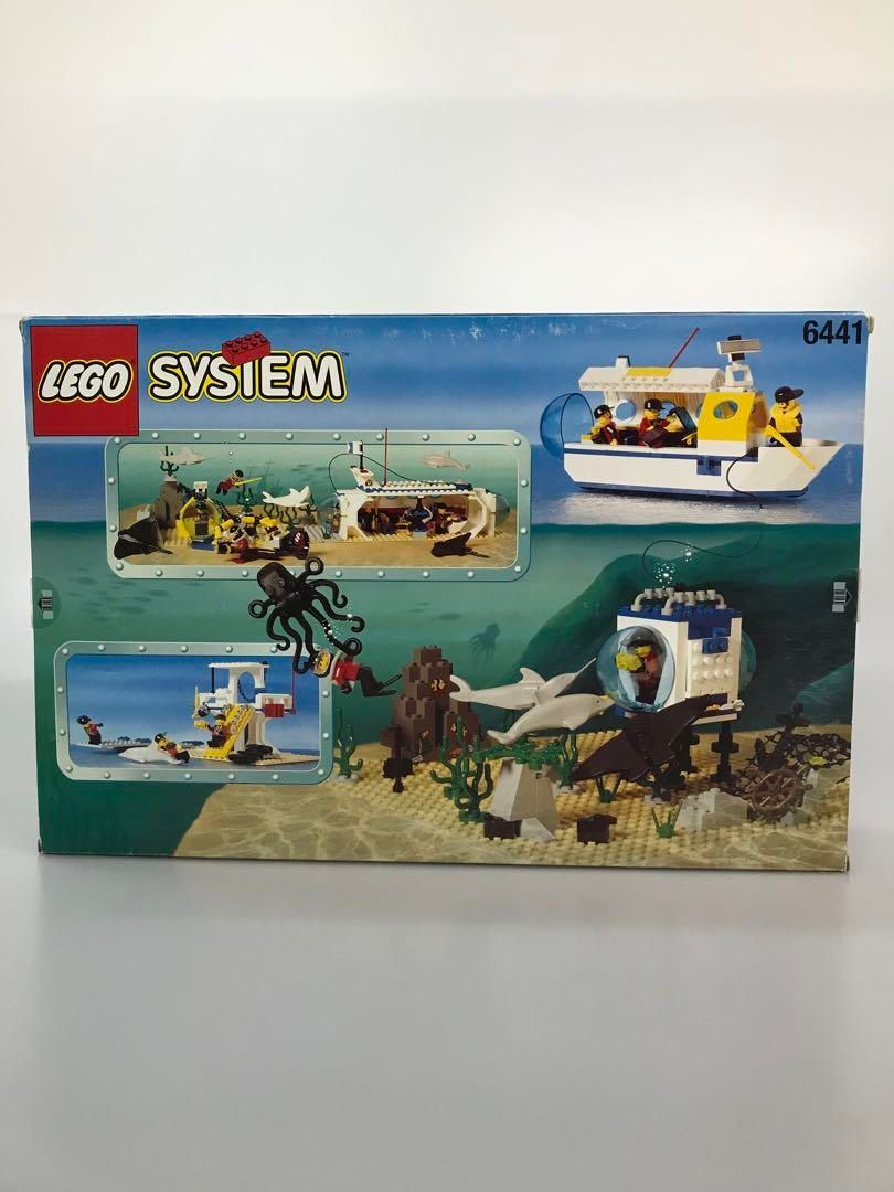正規品 新品未開封 LEGO レゴ システム 6441 サブマリンベース T 難有