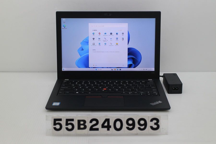 Lenovo ThinkPad X280 Core i5 8350U 1.7GHz/8GB/256GB(SSD)/12.5W/FHD(1920x1080)/Win11 【55B240993】