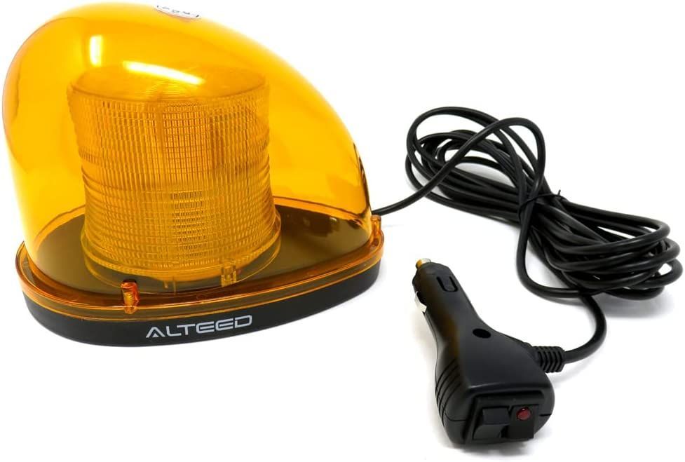 LED回転灯 黄色 60LEDx2基搭載 フラッシュパトランプ 12V24V兼用 ALTEEDアルティード - 11