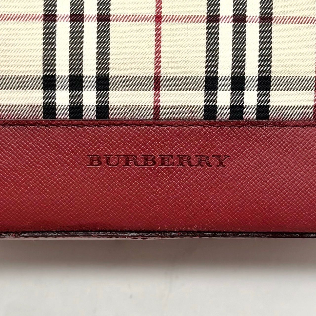 美品? BURBERRY バーバリー トートバッグ ハンドバッグ ノバチェック 