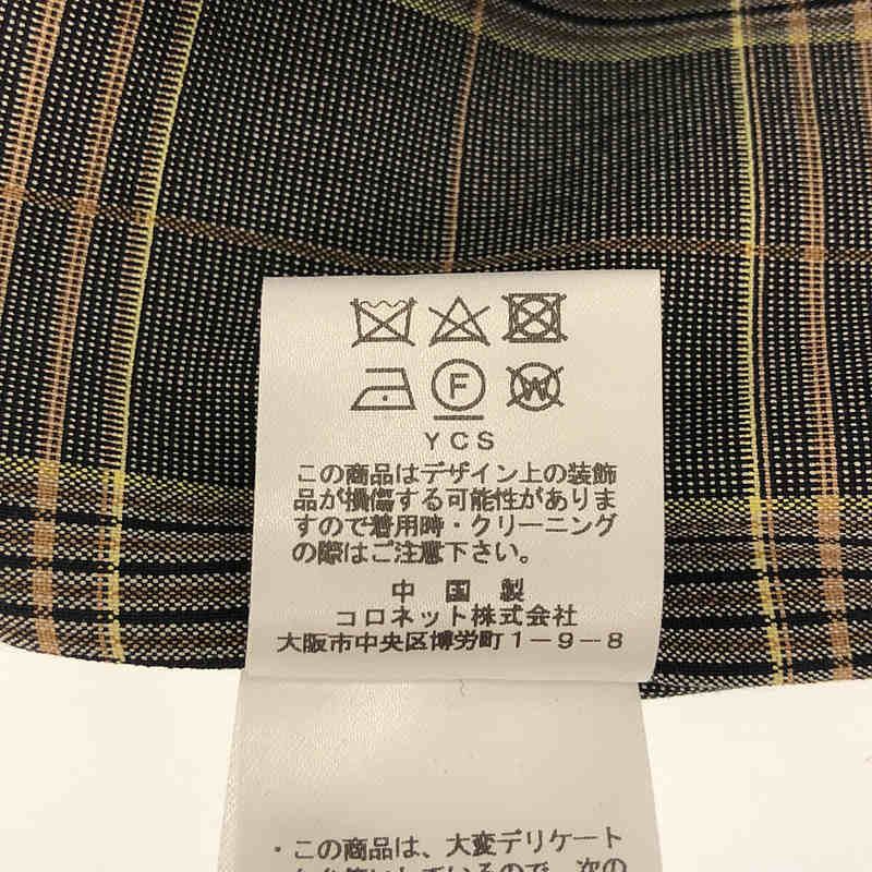 美品】 mila schon by chika kisada / ミラ ショーン | チェック ジレ