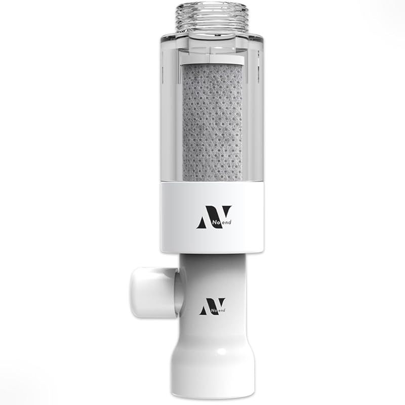 Noend オーガニックファインバブル洗濯機アダプター ナノバブル発生器 汚れ除去｜洗濯槽洗浄 AG 抗菌｜ニオイ除去 99 塩素除去｜色落ち防止 ブランド｜特許取得｜日本初 タテ型洗濯機 ドラム式洗濯機対応｜工具不要 0