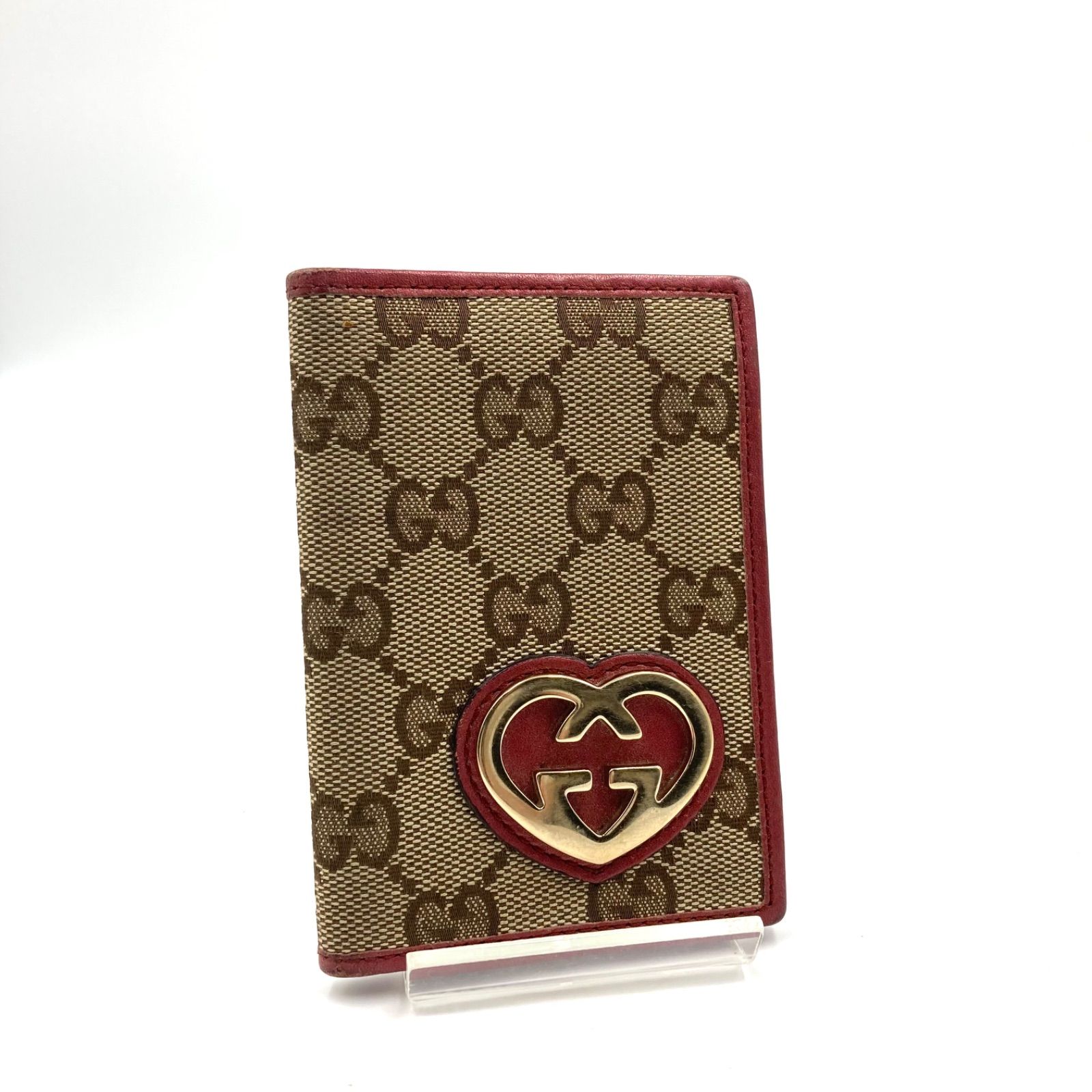 ●美中古 GUCCI ハートエンブレムGGキャンバスカードケース 名刺入れ 楽天市場】【財布】GUCCI グッチ GGキャンバス LOVELY ラブリー