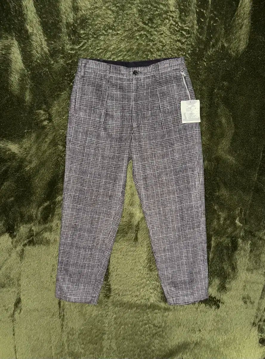 M エンジニアードガーメンツ カラーチェック ウール トラウザー パンツ グレー プレイド