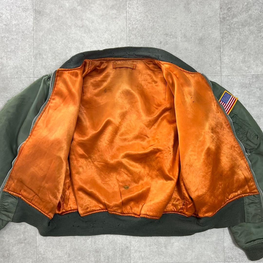 希少　アメリカ軍　USAF L-2B フライトジャケット　70年製　ビンテージ 希少 アメリカ軍 USAF L-2B フライトジャケット 70年製