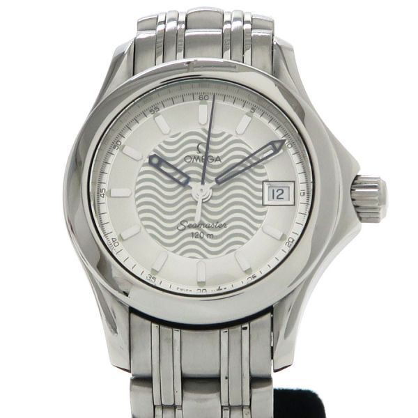 オメガ シーマスター120 27mm 2581.31 レディース 腕時計【Aランク  