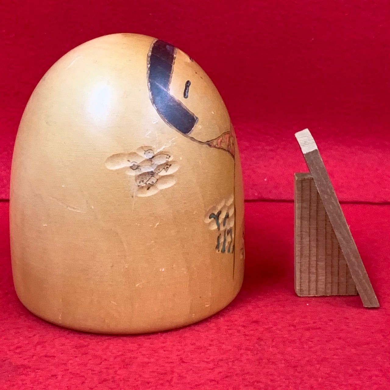 創作こけし　加藤作 1985年製　山椿 創作こけし 加藤作 1985年製 山椿 【公式通販】