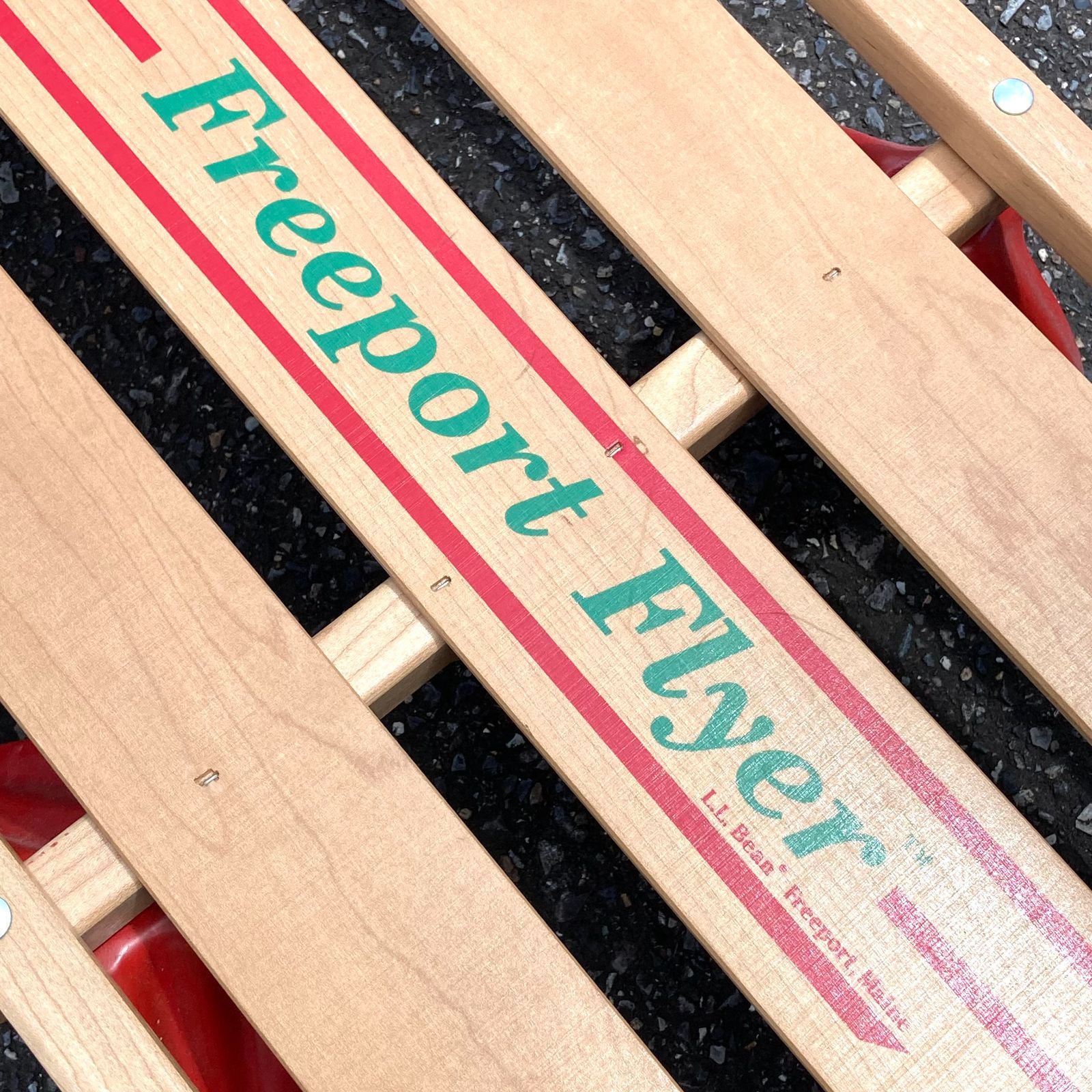 L.L.Bean FREEPORT MAINE エルエルビーン ビンテージ そり スノー 