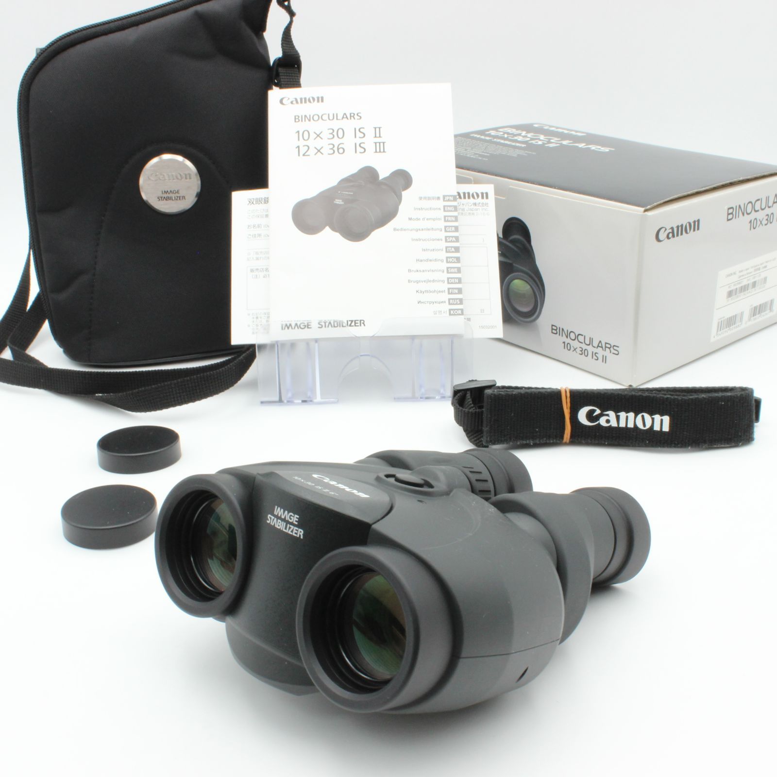 送料無料】Canon キヤノン 双眼鏡 BINOCULARS 12x36 おっしゃ IS III