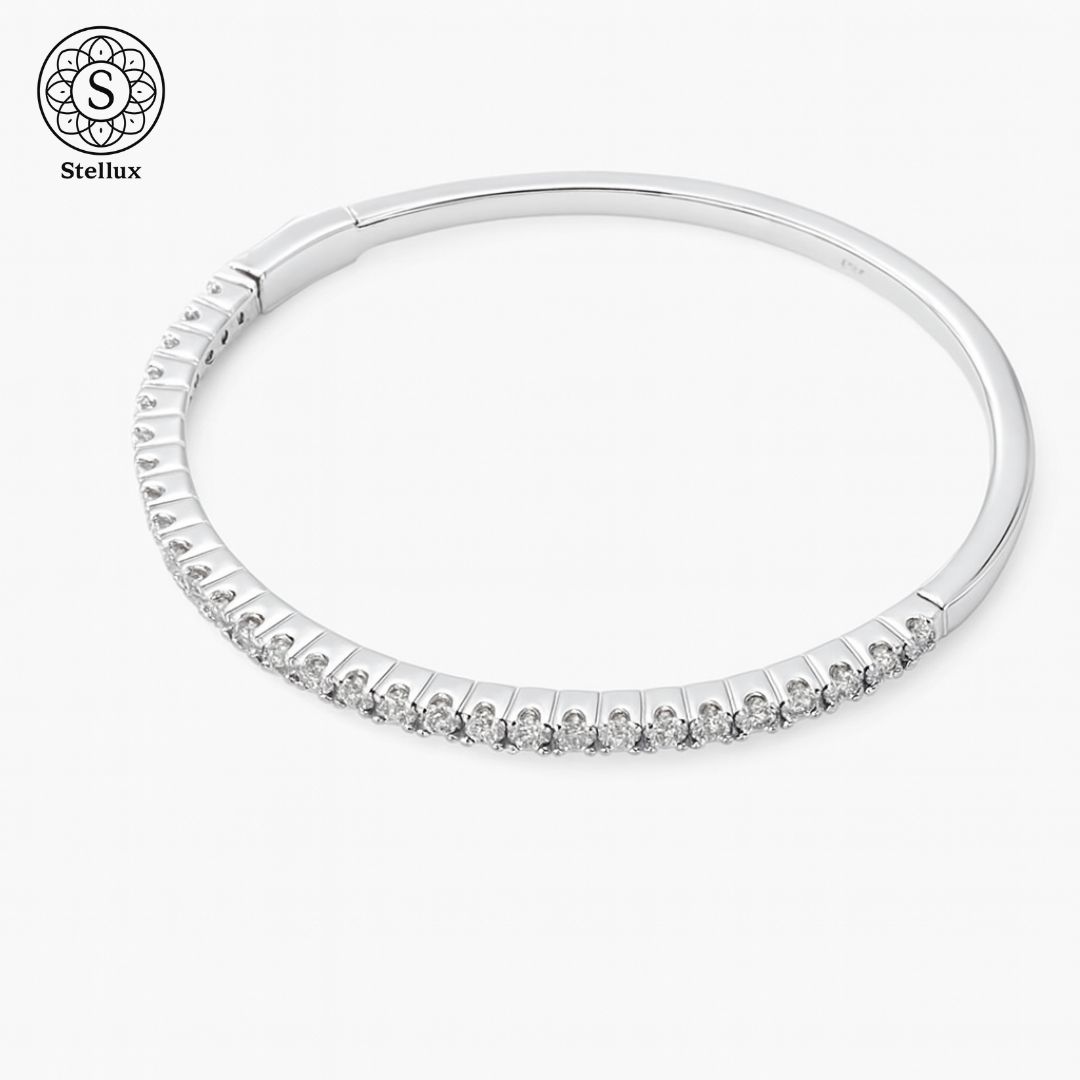 条件付き送料無料。 モアサナイト テニスチェーンバングル S925シルバー925 プラチナコーティング 刻印あり GRA鑑定書付 VVS Dカラー 感 レディース ジュエリー プレゼント 上品 クリスマスデート ブレスレット プレゼント 多機能