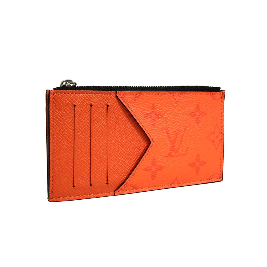 ルイ・ヴィトン LOUIS VUITTON タイガ ラマ コインカード ホルダー