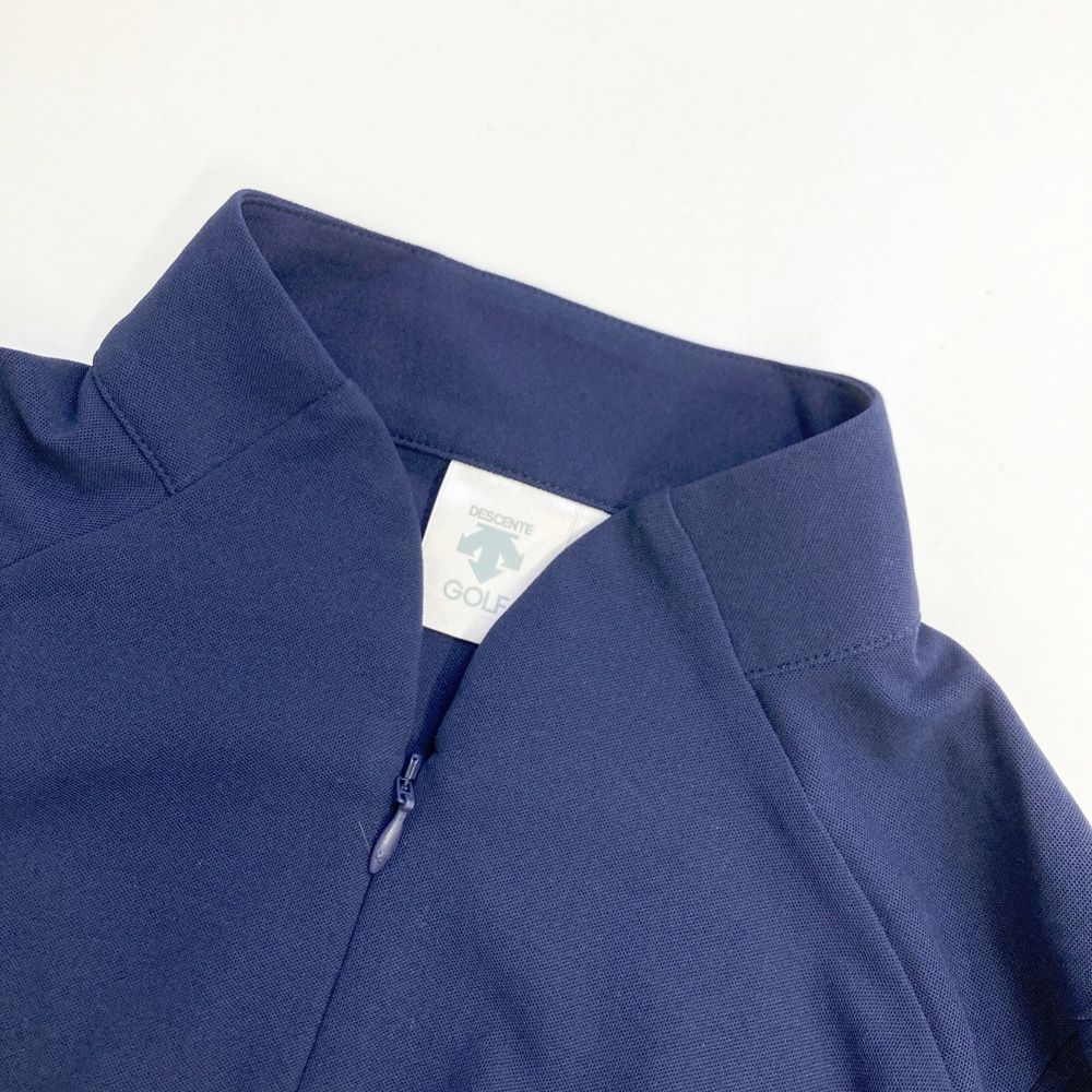 DESCENTE - ☆DESCENTE GOLF 韓国☆レディース　FW シグネチャー長袖 サイズ：S DESCENTE GOLF デサントゴルフ ハーフジップ 長袖T
