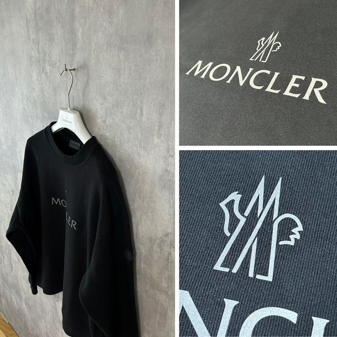 ☆新品未使用・本物保証☆MONCLER Logo Sweatshirt ロゴ入り ☆新品未使用・本物保証☆MONCLER Logo Sweatshirt ロゴ入り
