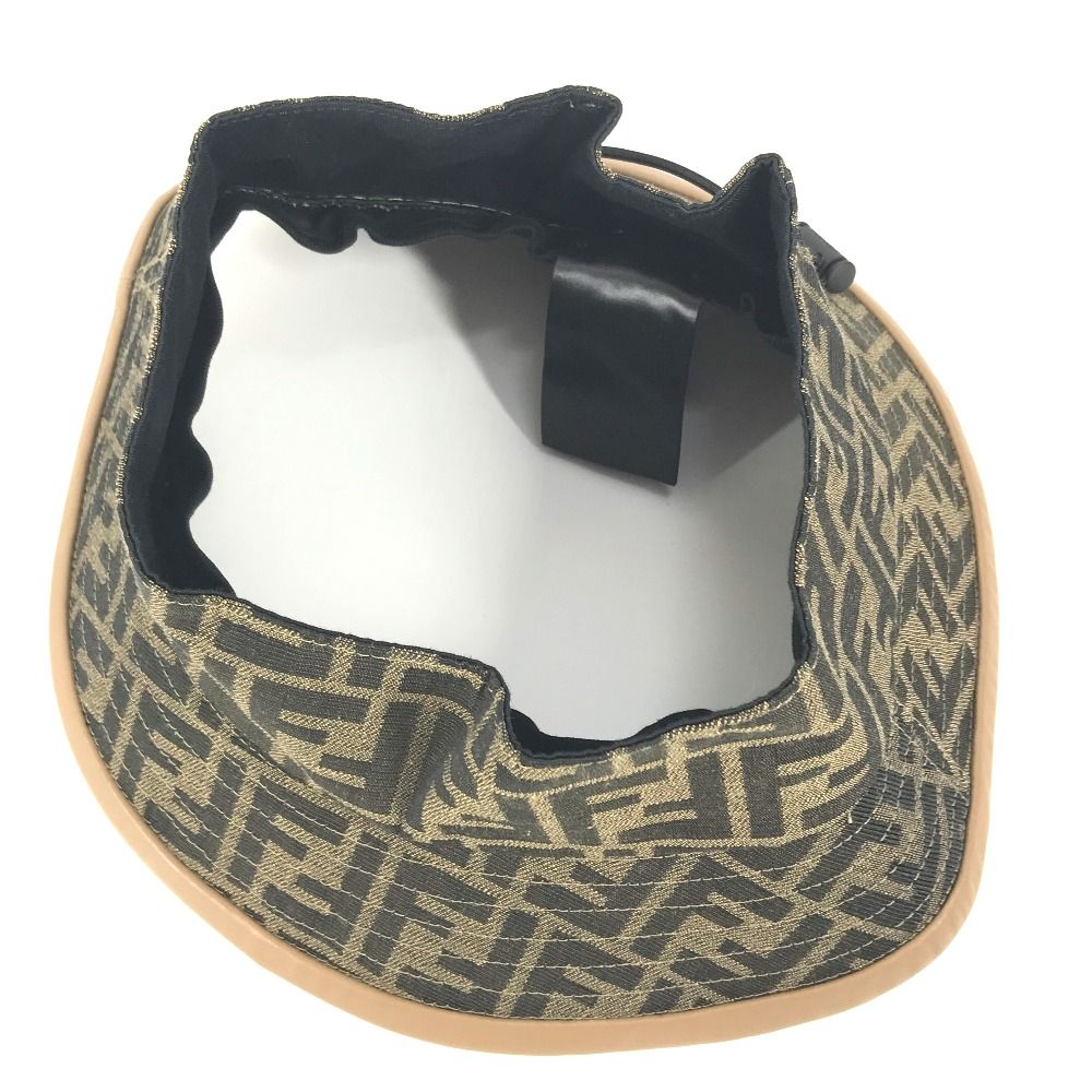 FENDIフェンディ　サンバイザー FENDI フェンディ サンバイザー ズッカ FXQ967 ポリエステル