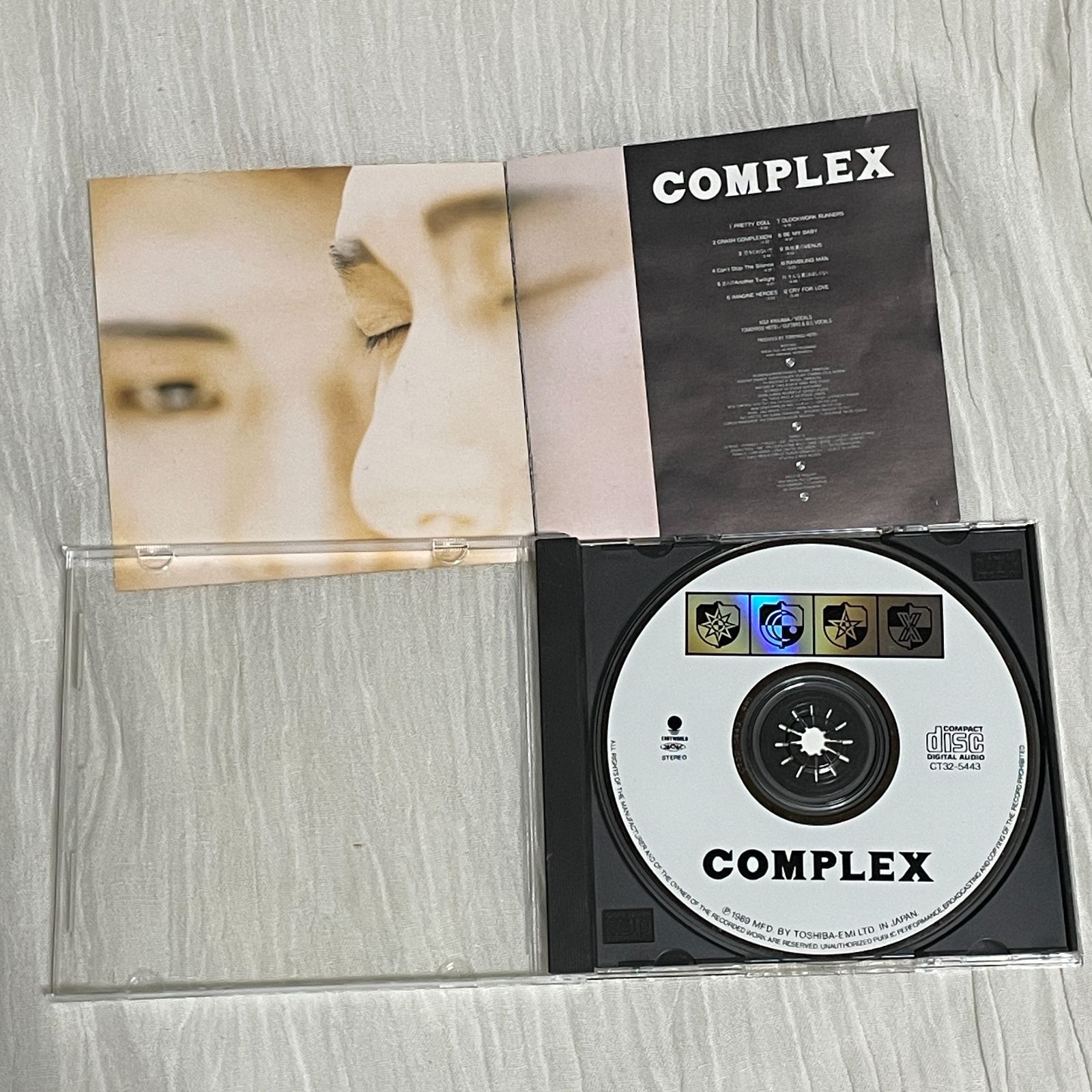 コンプレックス｜COMPLEX（中古CD）｜吉川晃司、布袋寅泰 - メルカリ