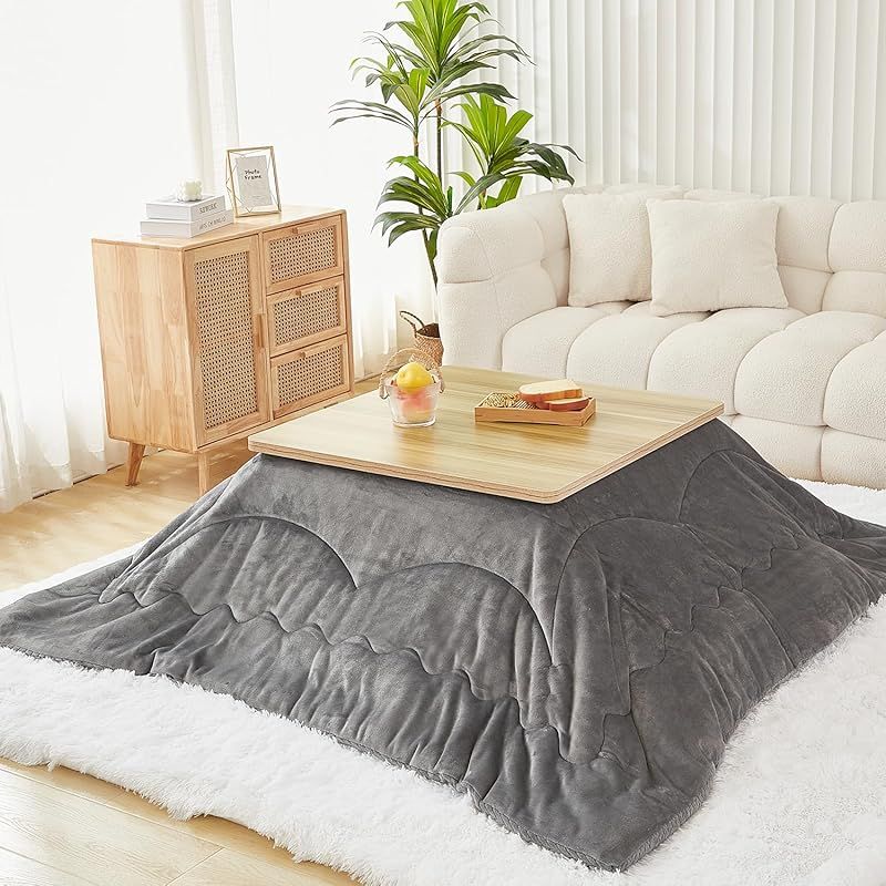 こたつ 厚掛け布団 掛敷2点セット 205×285cm 京好み 国内プリント 国内