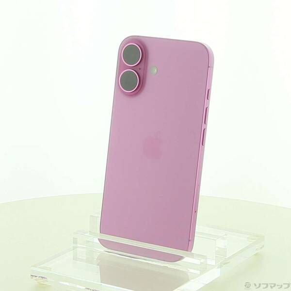 中古品〕 iPhone16 256GB ピンク MYDY3J／A SIMフリー【198】 タイプa
